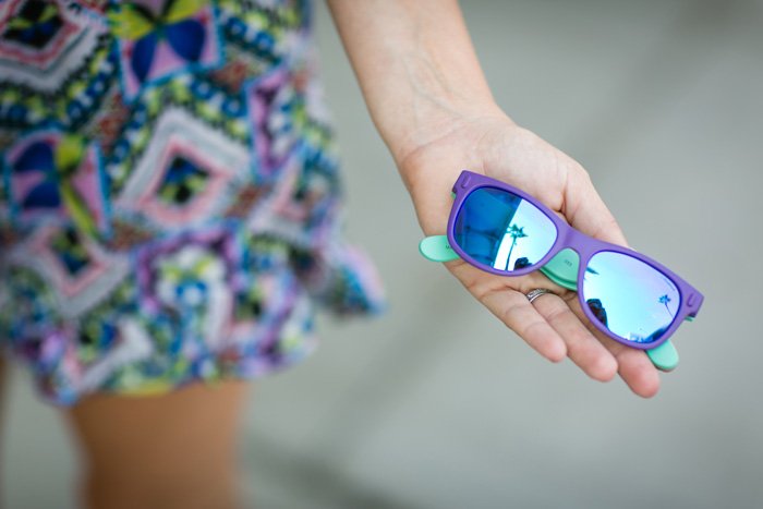 purple kids sunglasses
