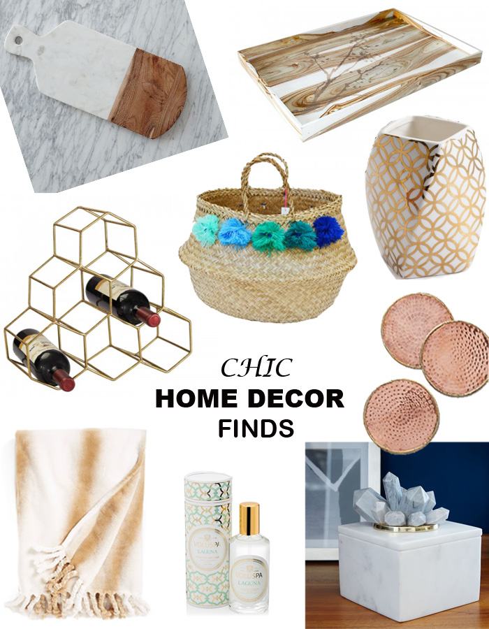 chic home decor finds