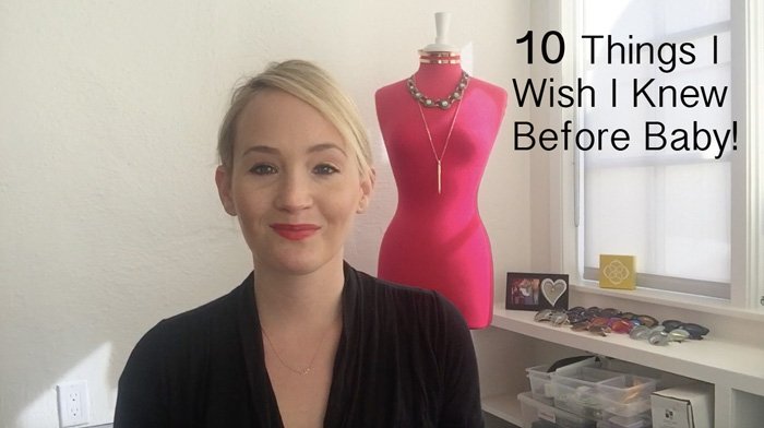 10 things I wish I knew before baby