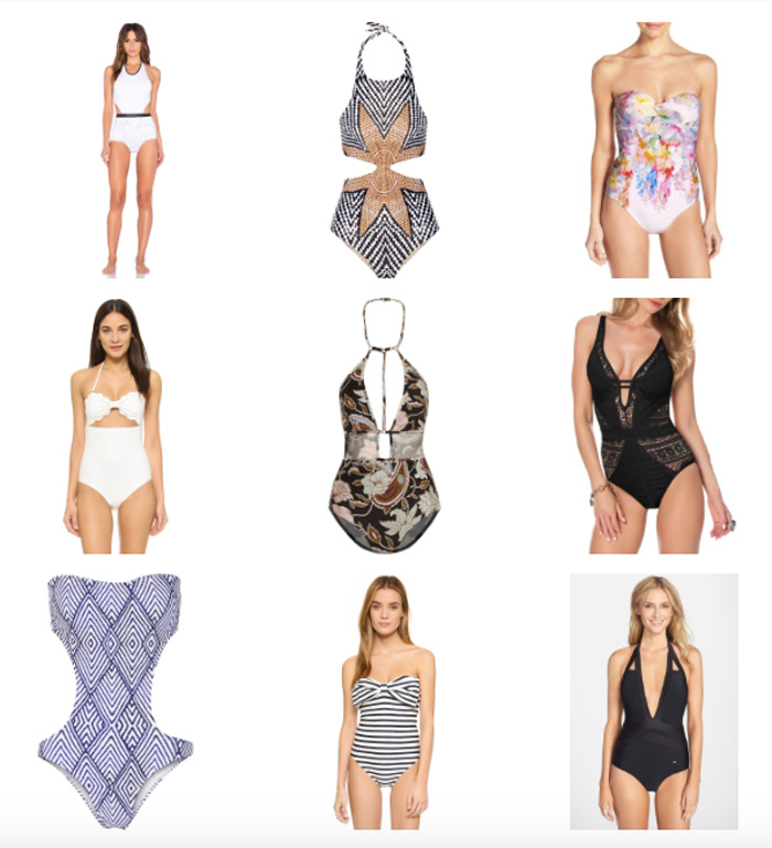 chic one piece suits