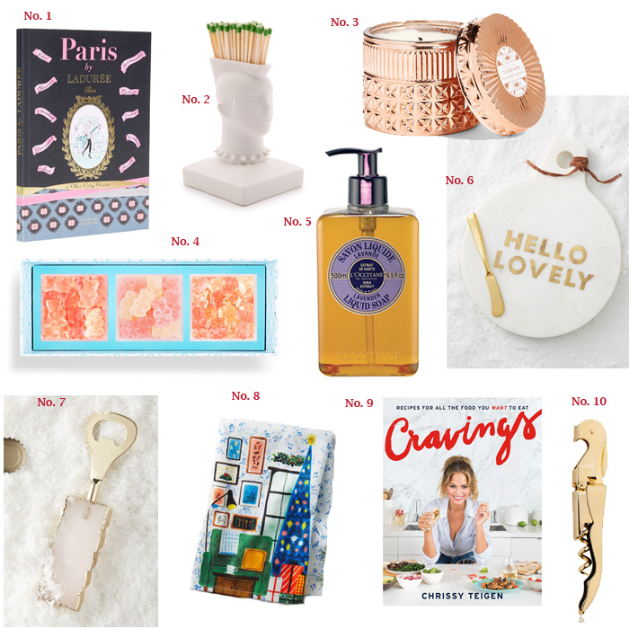 holiday gift guide hostess 2016