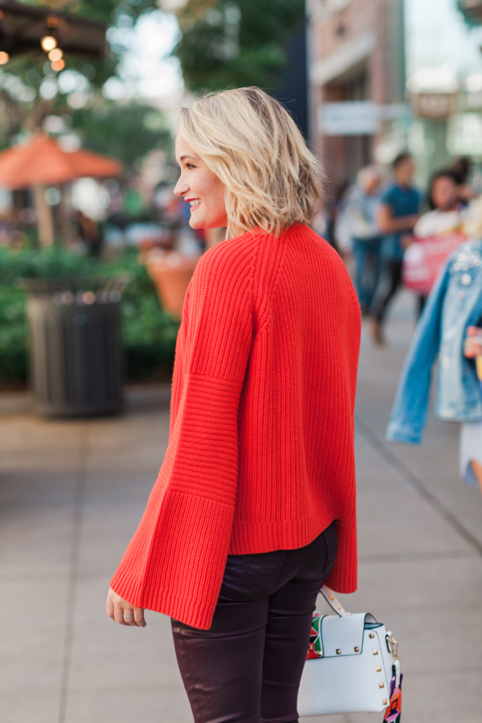 bell sleeve sweater for fall