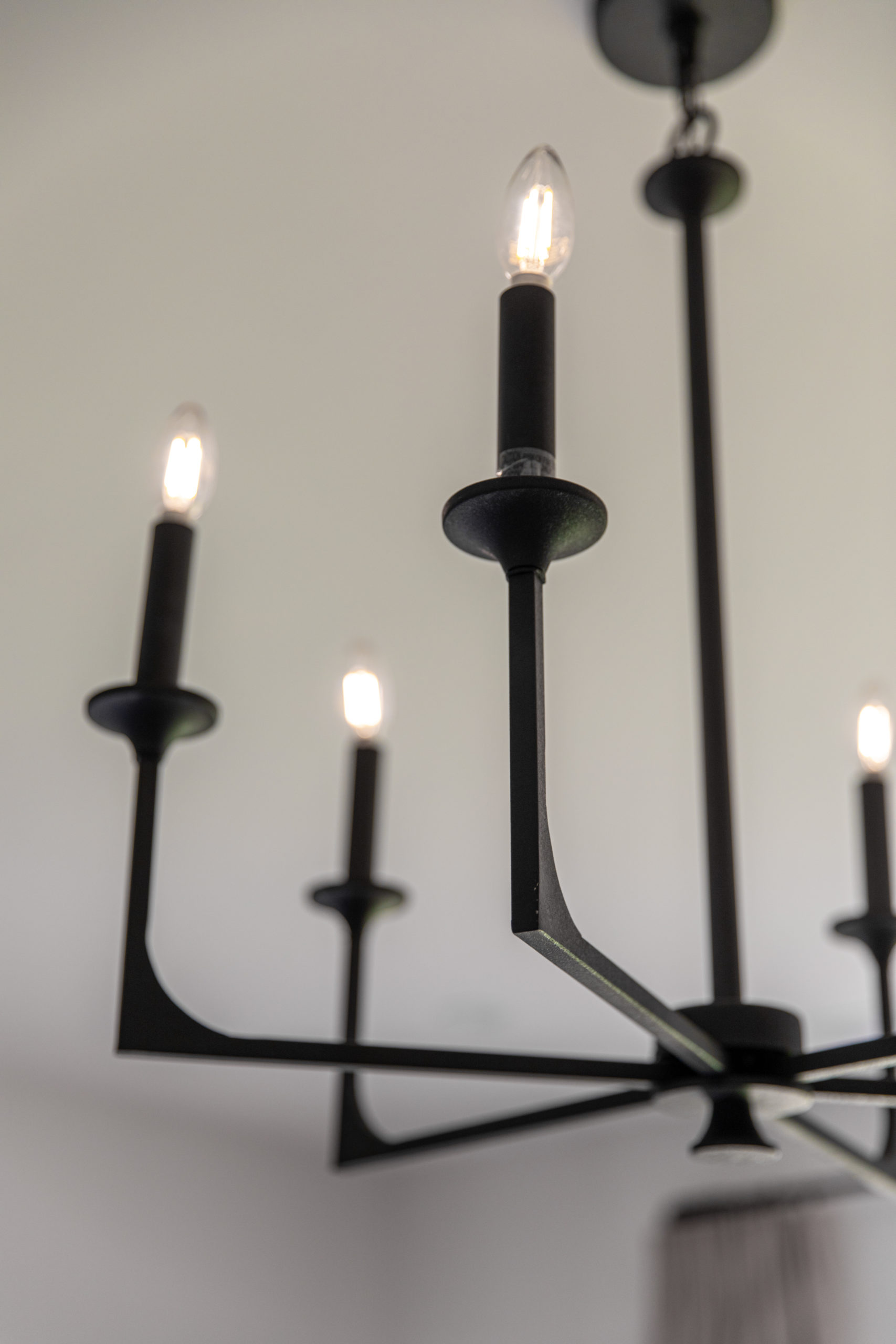 black-curved-chandelier